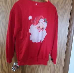 Red Santa Claus Sweatshirt